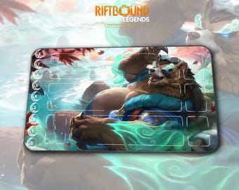 Speelmat – Volibear – Riftbound LOL TCG-speelmat 24x14 inch (600x350x2mm)