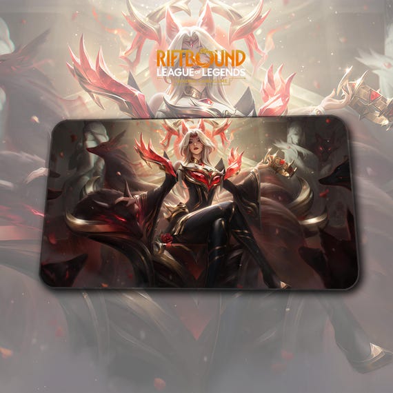 Playmat – Ahri – Riftbound LOL TCG Game Mat 24x14 Inches