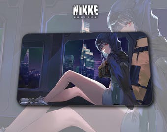 NIKKE Goddess of Victory – Mihara Mousepad – Anime Gaming Desk Mat – Gift for Gamers, Otaku Desk Setup