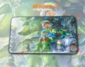 Speelmat – Millio – Riftbound LOL TCG Speelmat 24x14 inch (600x350x2mm)