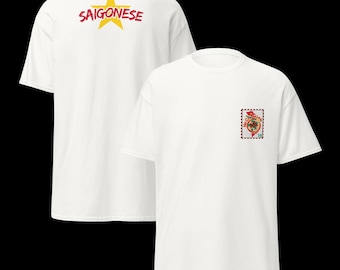 Saigonese Vietnam T-Shirt – Ho Chi Minh City Pho Graphic Tee, Vietnamese Culture Shirt, Saigon Travel & Food Lover Gift