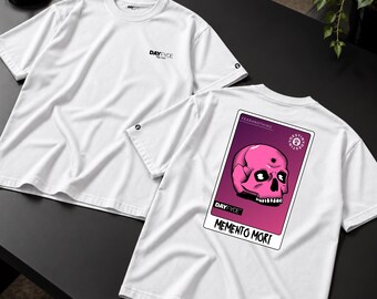 Memento Mori T-Shirt, Skull Streetwear Tee, Fear Nothing Graphic Shirt, DAYFADE