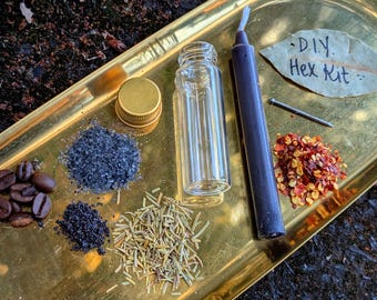 Hex Bottle Kit (+FREE STICKER!) - Hex Fascist Dictators, Your Ex, Whoever!
