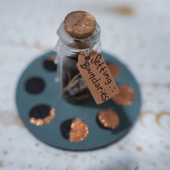 Setting Boundaries Spell Jar | Stop People-Pleasing & Say NO!