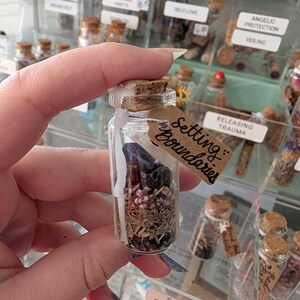 Setting Boundaries Spell Jar | Stop People-Pleasing & Say NO! image 2