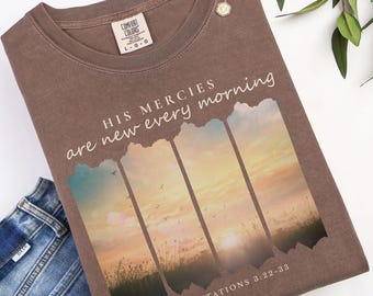 Senior Sunrise 2027 Shirt Class Of 2027 Shirt Christian Senior Year Shirt First Day Of Senior Year Tradition Grad Gift Comfort Colors Tee