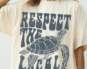 Respect The Local Wildlife Shirt, National Parks Graphic Tee, Animal Lover Gift, Granola Girl Aesthetic, Comfort Colors Nature Shirt