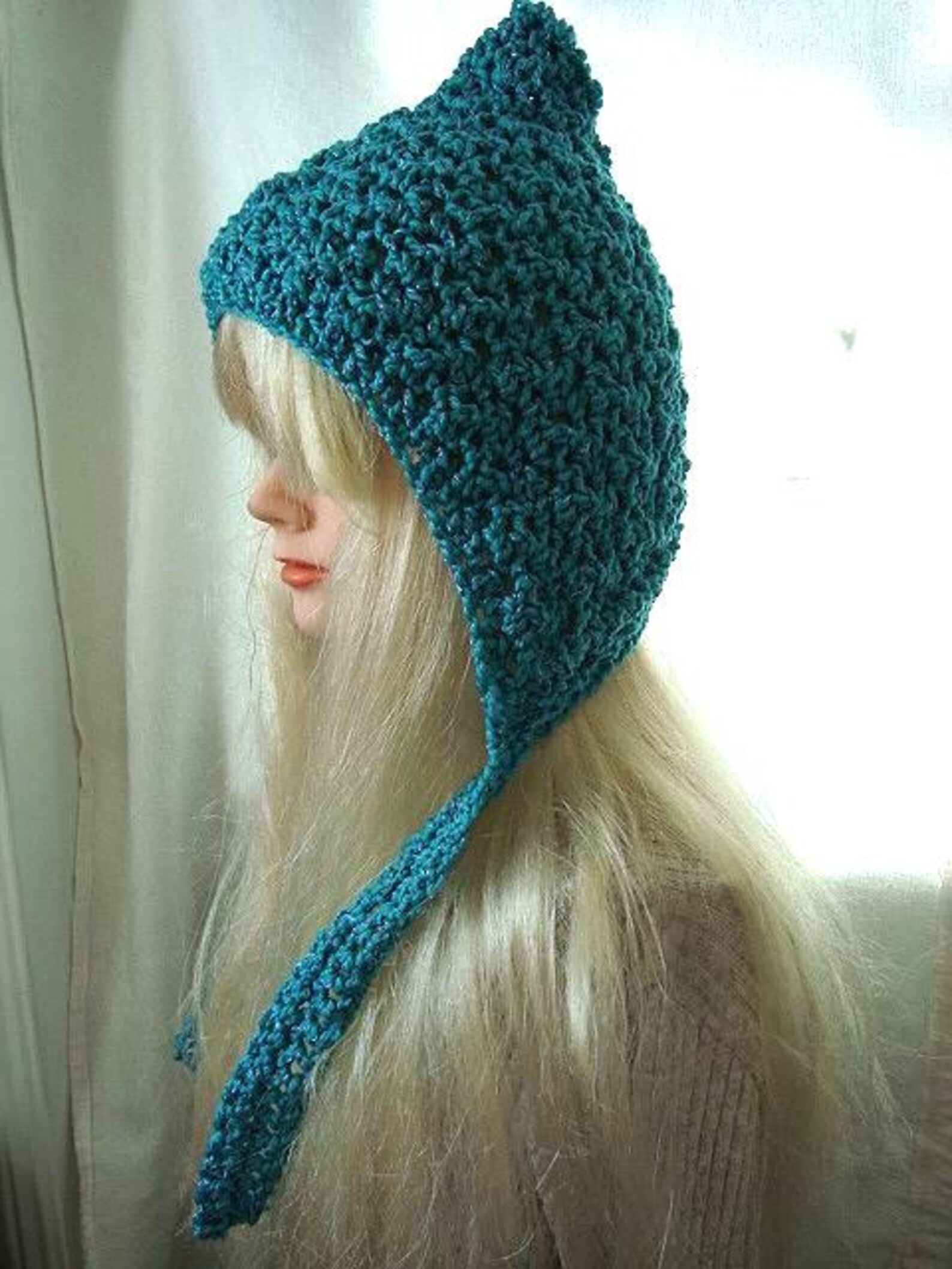Crochet Hat Pattern Pixie Hoodie Hat Crochet Pattern SPP73, Newborn ...
