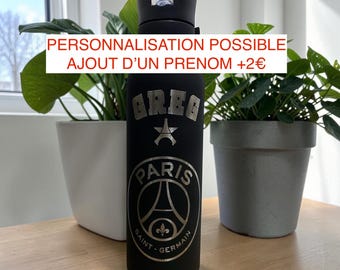 Gourde Etoile PSG Sport Avec Paille - Paris Saint germain