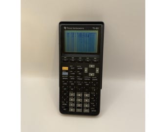 Calculadora gráfica Texas Instruments TI-85 - Para piezas o reparación