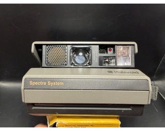 Cámara instantánea Polaroid Spectra System vintage – Sin probar – LEER