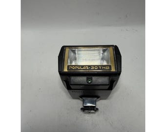 Flash de cámara popular de 30 THB, estilo vintage japonés, con zapata caliente.