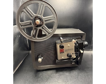 Proyector de películas Kodak Instamatic M50 de 8 mm antiguo para piezas o reparación.