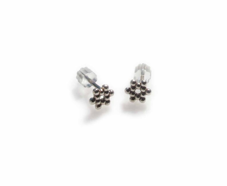 Star of David Stud Earrings Stud Earrings Silver Jewish Star Etsy