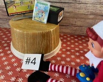 Elf Gamer Prop Set: TV, Game, Console, Controller