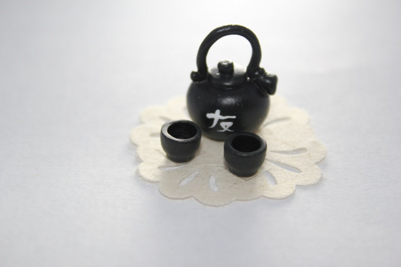 Miniature Japanese Tea Set Etsy