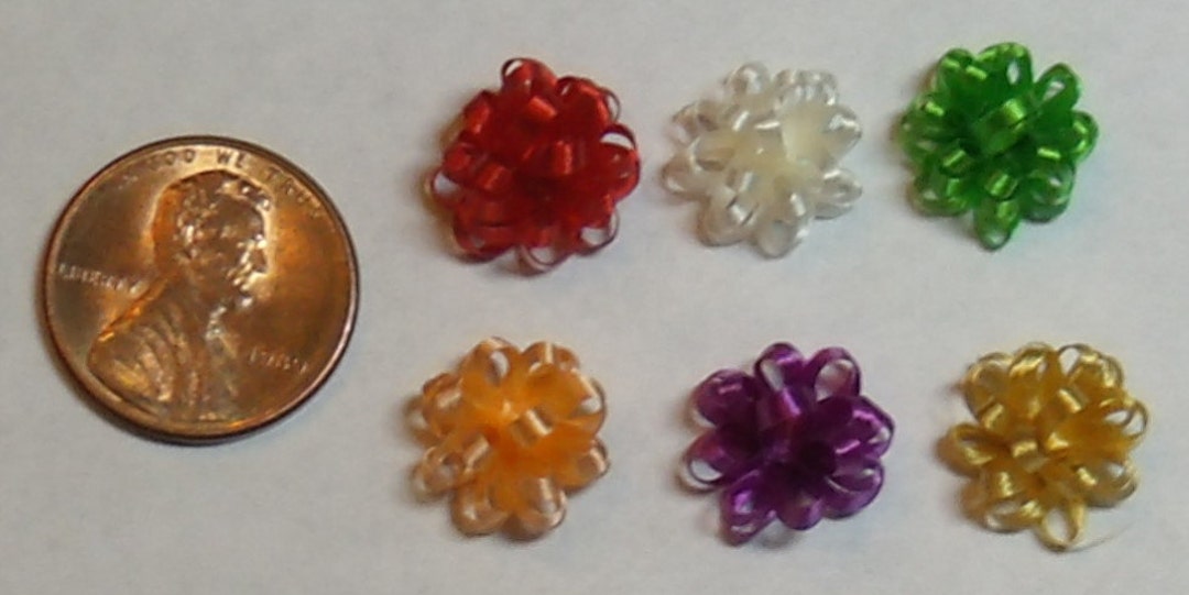 Miniature Bows Etsy