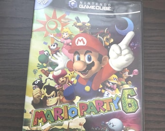 マリオパーティ6 - 本物のニンテンドーゲームキューブゲーム - Etsy 日本
