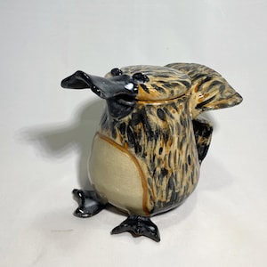 Platypus Jar / Pitcher - Handmade Stoneware Ceramic Pottery