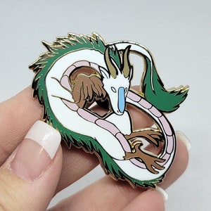 River Spirit Dragon Anime Sticker