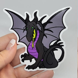 Villainess Queen Dragon Sticker