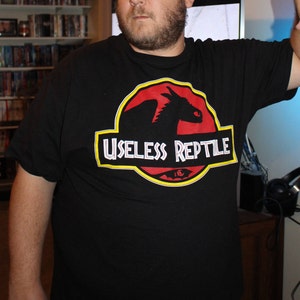 Toothless Train Dragon Useless Reptile Jurassic Logo T-shirt Unisex T-shirt image 5