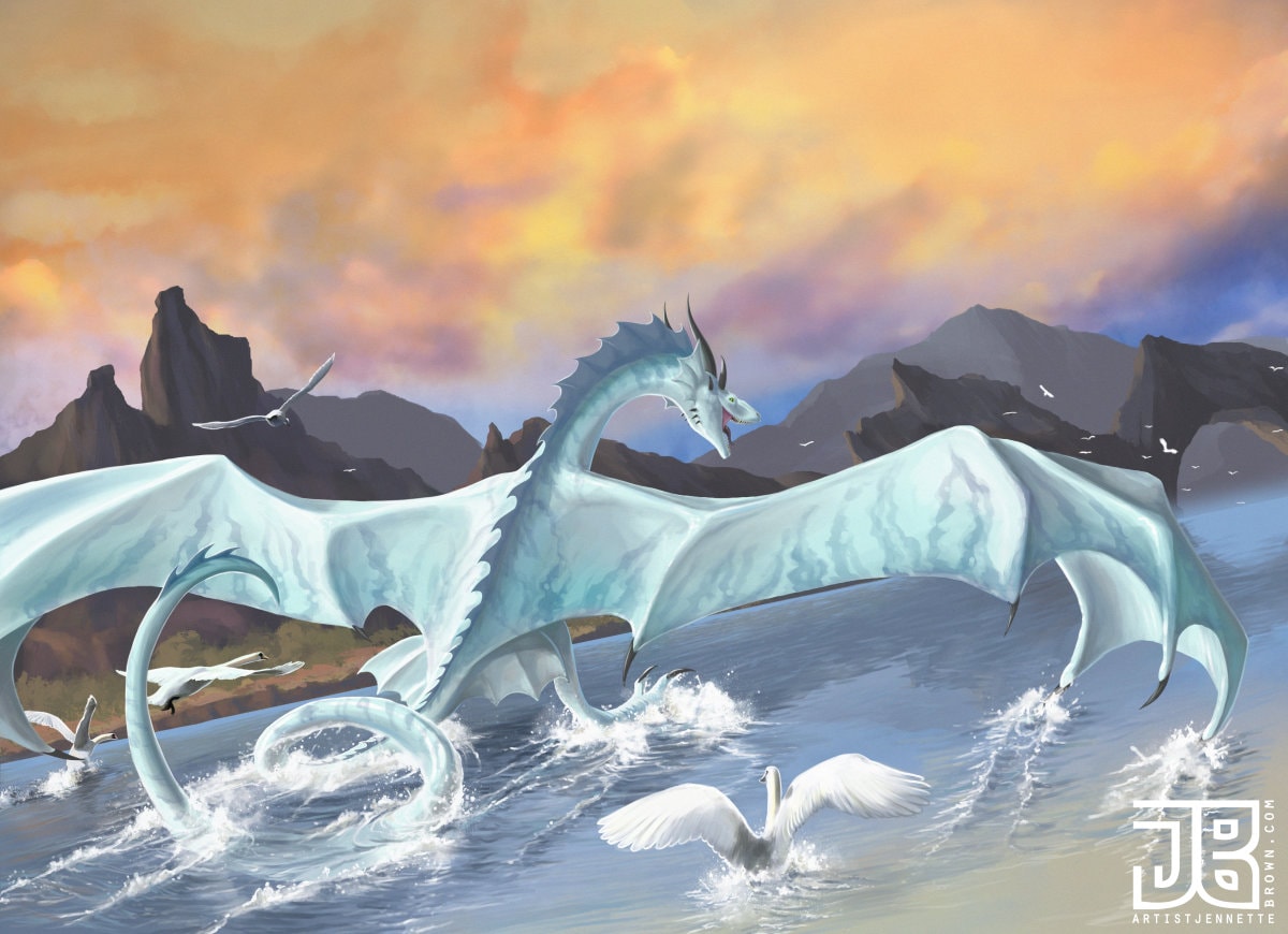 Dragon Flying \, image size:1200x870