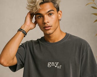 Pride AF Collection Tee, LGBTQ Shirt, Comfort Colors