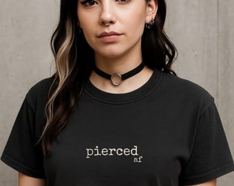Edgy AF Collection Tees • Badass, Inked, Tatted, Witchy, Bossy, Pierced Shirts