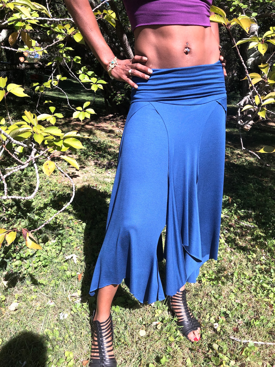 Abito Lungo In Mussola Stampata Con Balze Donna, Fantasia | Milano - Foto 13