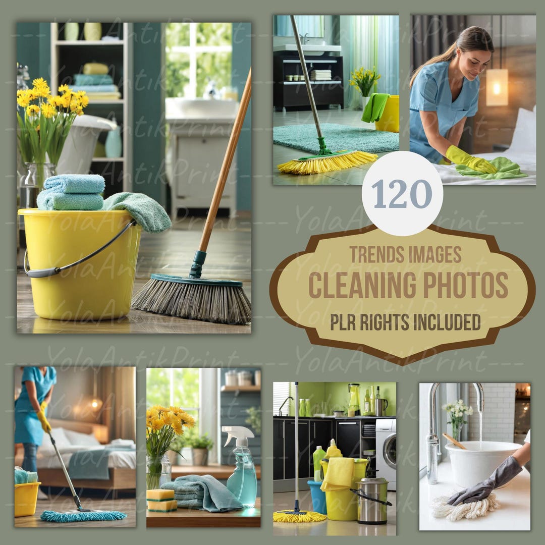120 Cleaning Stock Photos Bundle, Commercial Use, Cleaning Business ...