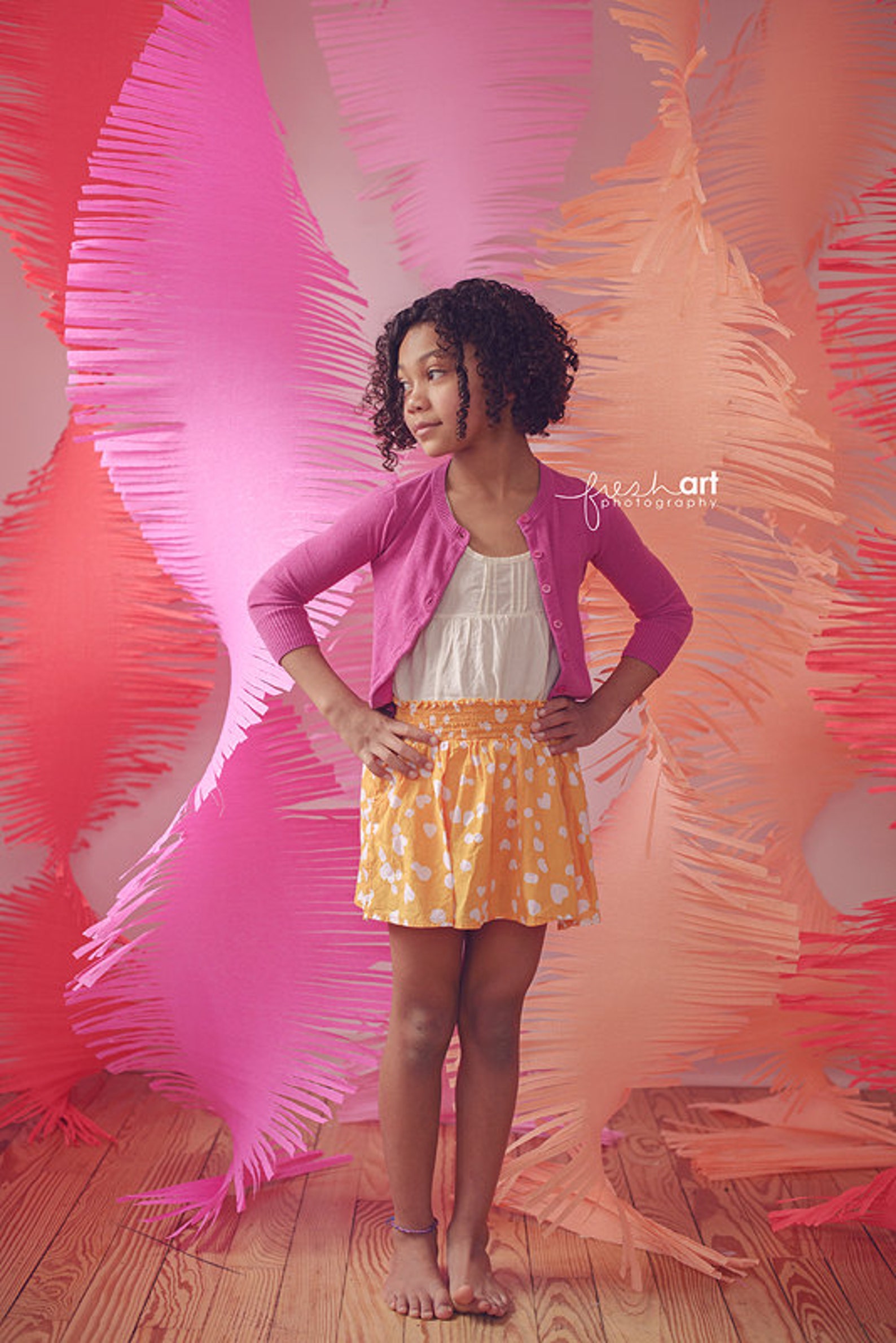 One Large Crepe Paper Twirl // dessert table backdrop // paper Etsy