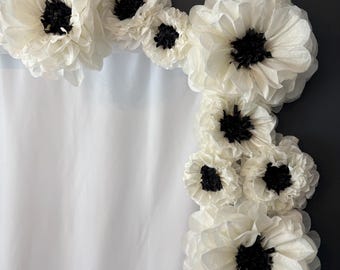 Tissue Paper Flower Set, Samantha Collection, Backdrop Decor