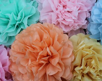 1 Pom Pom- You Pick Color- photography props/ getaway car decoration/ craft show booth decoration/ play room decoration