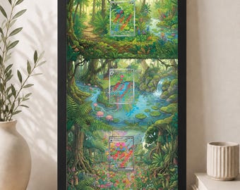 Erweiterungsrahmen für Bisasam 166 Ivysaur 167 Venusaur 198 | 11x22 Trio Kartenhalter | Magnetischer Fall & abgestufter Bildschirm