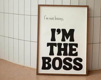 良品 I'm NOT BOSSY, I'm THE BOSS [Deluxe] I'm Not Bossy I Am The Boss: Notebook For Boss Woman Female