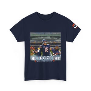 Hell Froze Over Chicago Bears grafisch T-shirt week 17