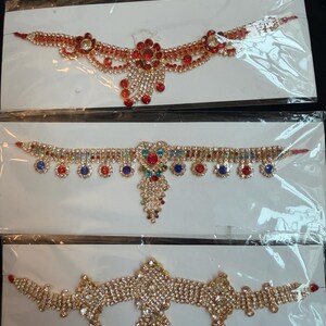 Kamarband Belt | Belly Belt for Maa Durga/ Maa Lakshmi | Radha Rani | Large Size | 3 pc