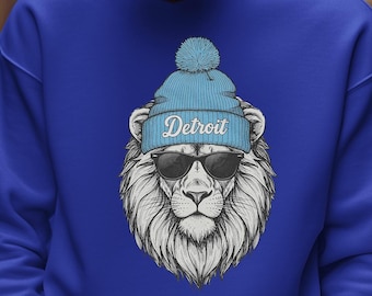 Detroit Supporters Inspired Shirt, Football Mascot Sports Fans Custom Gift Graphic Tee, Personalized Gift For Fans Funny Unisex T-Shirt