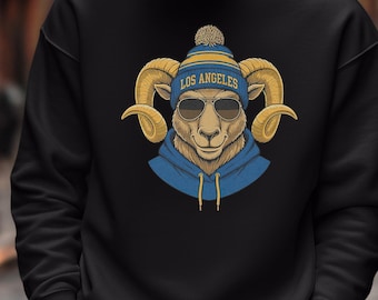 Los Angeles Fans Inspired Shirt, Football Mascot Sports Fans Custom Gift Graphic Tee, Personalized Gift For Fans Funny Unisex T-Shirt