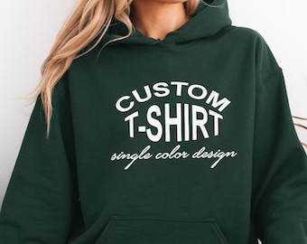 Custom Business Logo Shirt, Sweatshirt, Hoodie | Personalized Team Apparel for Small Businesses, Coaches,