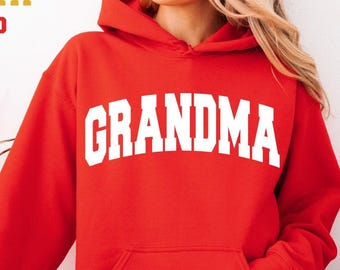 Grandma Hoodie, Custom Family Matching Sweatshirt, Mother's Day Gift