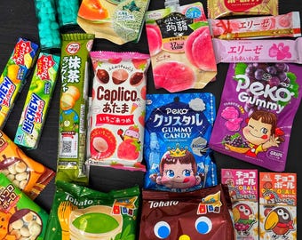 Caja Bento de snacks japoneses - Surtido de snacks