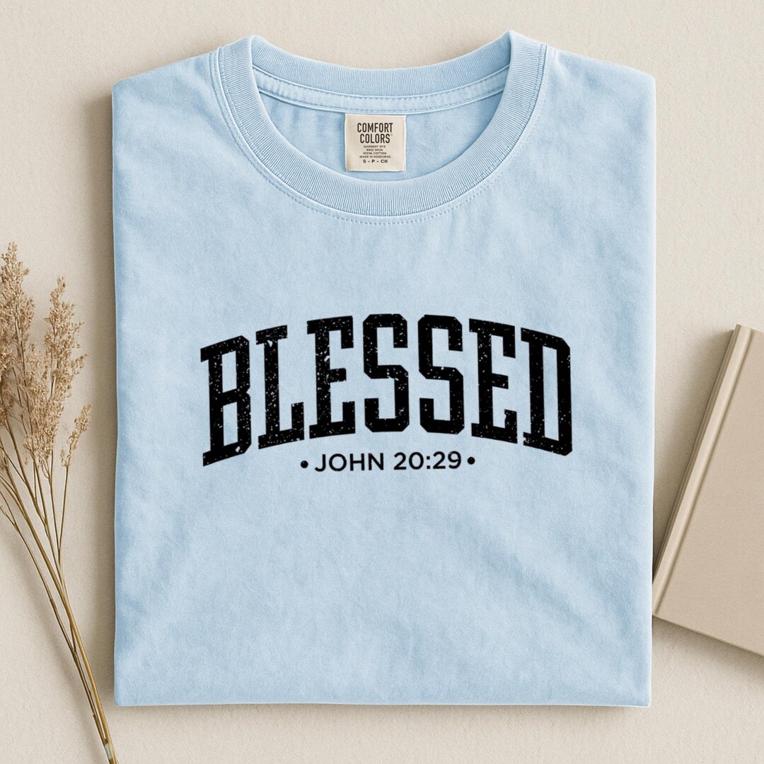 Retro Blessed Sweatshirt, Minimalist Blessed Sweater, Blessed Tshirt ...