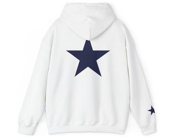 Sudadera con capucha de estrella / De moda