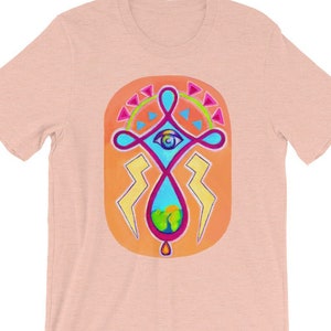 Eyedrop Men&#39;s Shirt Visionary Art Psychedelic Shirt Original Design