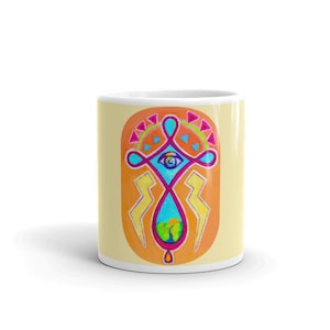 Eyedrop Coffee Mug Original Art Design
