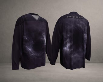 Camiseta de hockey rave • LA PRESIÓN CRECE • Diseño de festival EDM