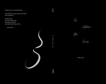 Book | In between the lines – Digital Poetry Collection • Colored Hardcover Edition