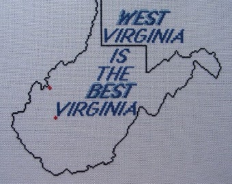 West Virginia is the Best Virginia Pattern
